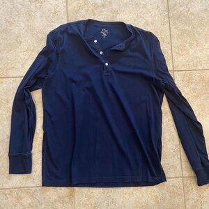 Navy Long Sleeve Shirt